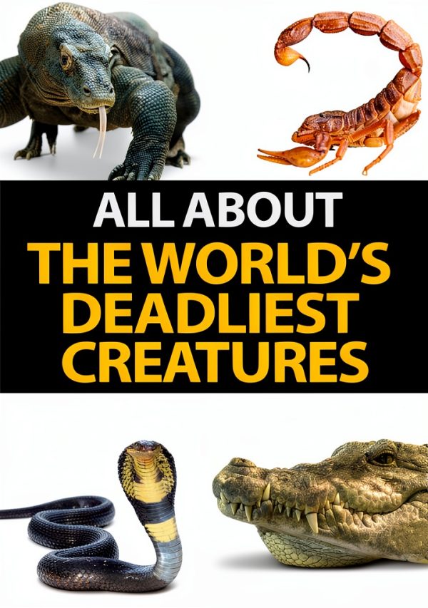 Children's Reptile Fun Facts Book - All About Children, 58-Page Kindle-0