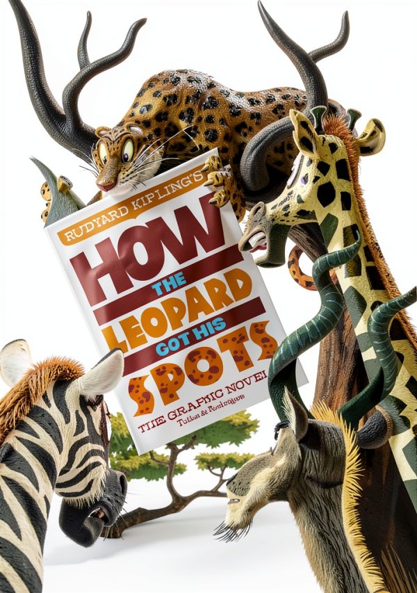 Stone Arch Graphic Spin Kids Novel Lion Tiger Leopard Adventure-0