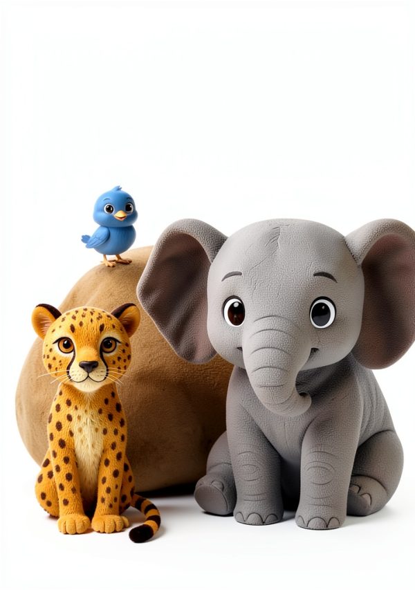 Brave Cheetah Kids Friendship Book - 28 Page Story for Ages 3-7-0