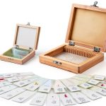 Microscope Slides 25 Pack National Geographic Sample Set Cedar Case-0