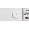 Microscope Slide EISCO BS18003 Transparent Glass Single Slide Letter e-1
