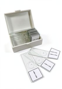 Microscope Sample Slides MHB PSG53-15/SET 15-Piece Precision-Cut Set-0