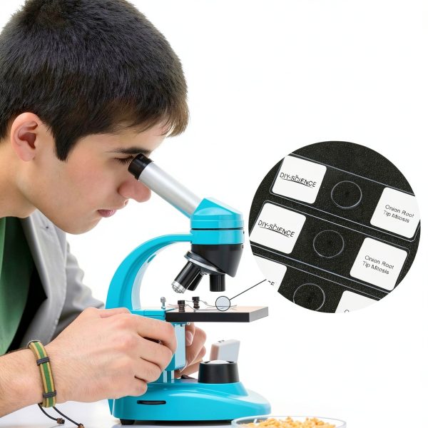 Onion Root Tips Cell Mitosis Microscope Slides Set DIY-SCIENCE 5pcs-5