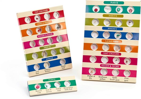 Learning Resources Prepared Slides Combo Set, 48 Specimens, Multi-0