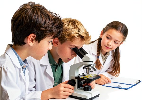 48 Prepared Microscope Slides Set, Animal Plant Fruit Vegetable Specimens for Kids Students, Biology STEM Science Learning Home School Education Resource(MS-01)-3